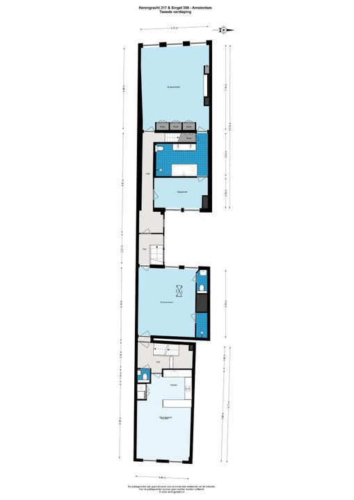 Herengracht 317, Amsterdam plattegrond-
