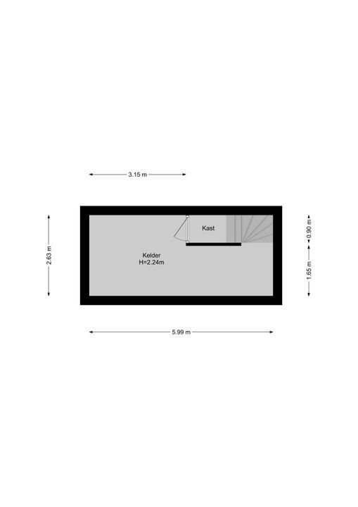 De Hagen 40, Noordwijk plattegrond-