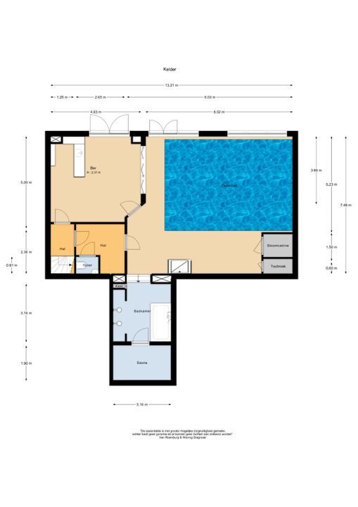 Kostverlorenstraat 111, Zandvoort plattegrond-