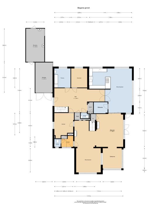 Kostverlorenstraat 111, Zandvoort plattegrond-