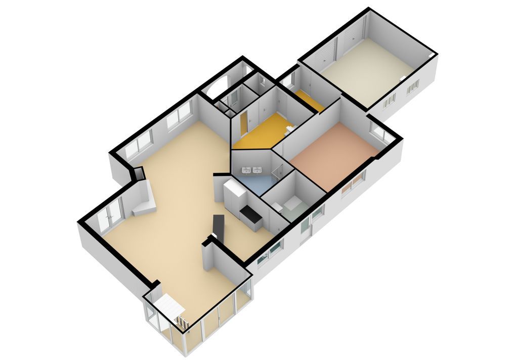 Bekslaan 27, Vogelenzang plattegrond-