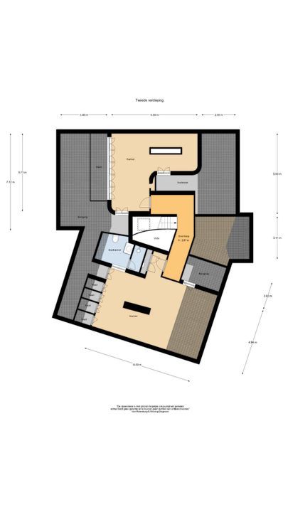 Duin en Beeklaan 14, Bloemendaal plattegrond-