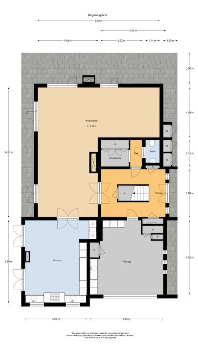 Smedeman 3, Nieuw-Vennep plattegrond-