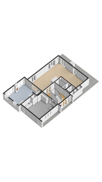 Smedeman 3, Nieuw-Vennep plattegrond-