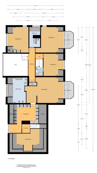 Zwarteweg 6, Aerdenhout plattegrond-