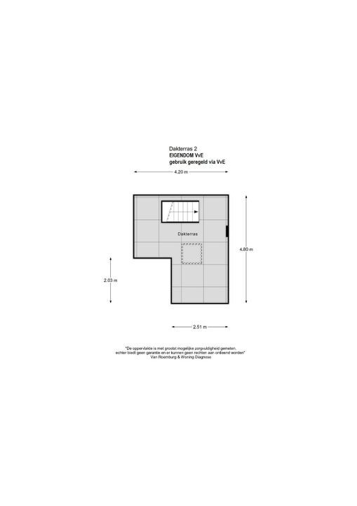 Spaarne 84 A, Haarlem plattegrond-