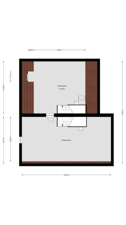 Bennebroekerweg 617, Hoofddorp plattegrond-