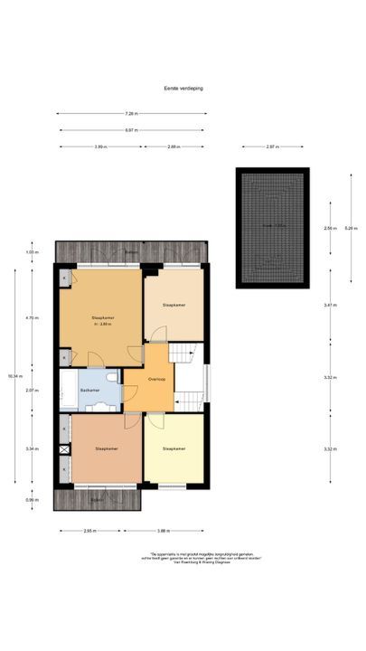 Heemsteedse Dreef 244, Heemstede plattegrond-