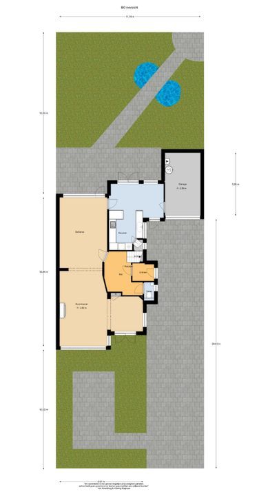 Heemsteedse Dreef 244, Heemstede plattegrond-