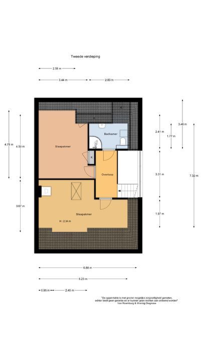 Heemsteedse Dreef 244, Heemstede plattegrond-