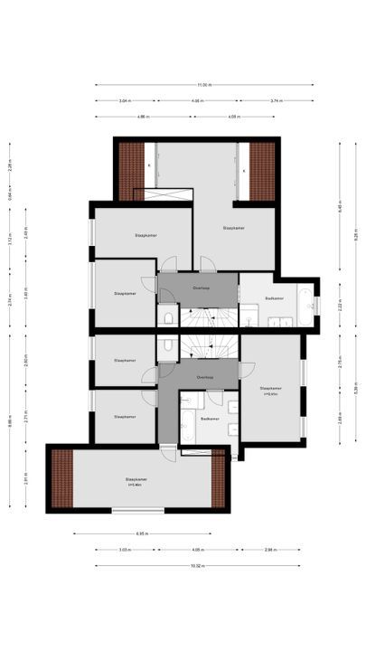 Bennebroekerweg 617, Hoofddorp plattegrond-