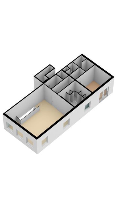 Spaarne 84 A, Haarlem plattegrond-