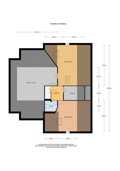Boezelgracht 15, Volendam plattegrond-