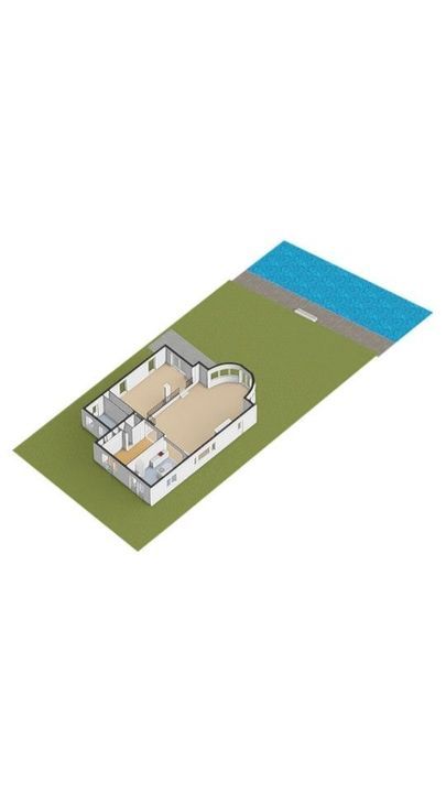 Boezelgracht 15, Volendam plattegrond-