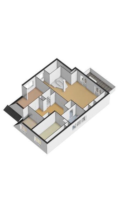 Boezelgracht 15, Volendam plattegrond-