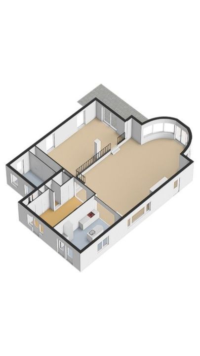 Boezelgracht 15, Volendam plattegrond-