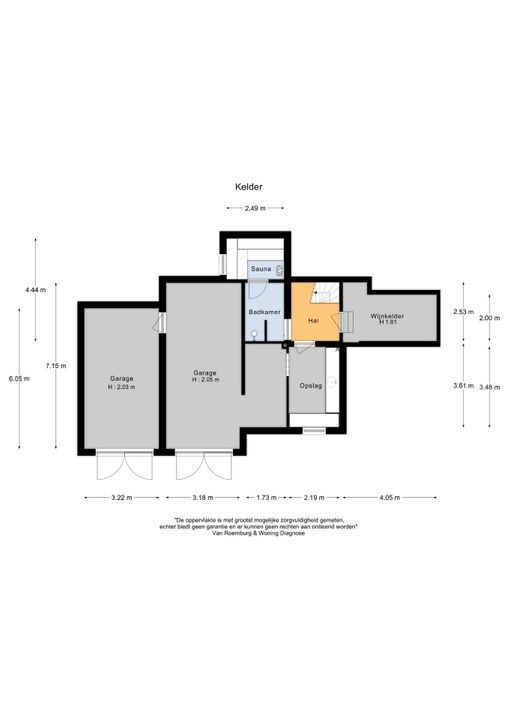 Kleine Sparrenlaan 1, Bennebroek plattegrond-