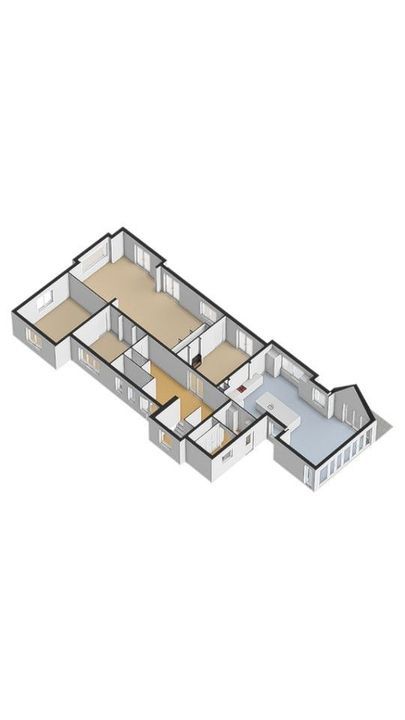 Zwarteweg 4, Aerdenhout plattegrond-