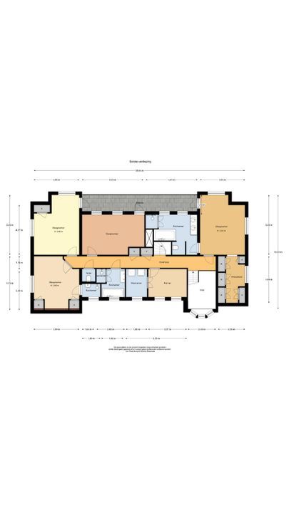Zwarteweg 4, Aerdenhout plattegrond-