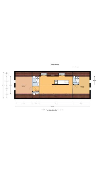 Zwarteweg 4, Aerdenhout plattegrond-