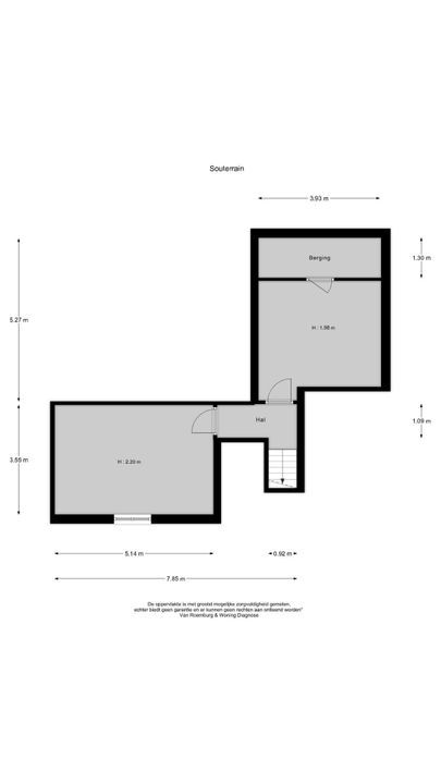 Zwarteweg 4, Aerdenhout plattegrond-