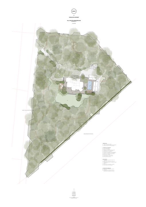 Van Vollenhovenlaan 1, Aerdenhout plattegrond-