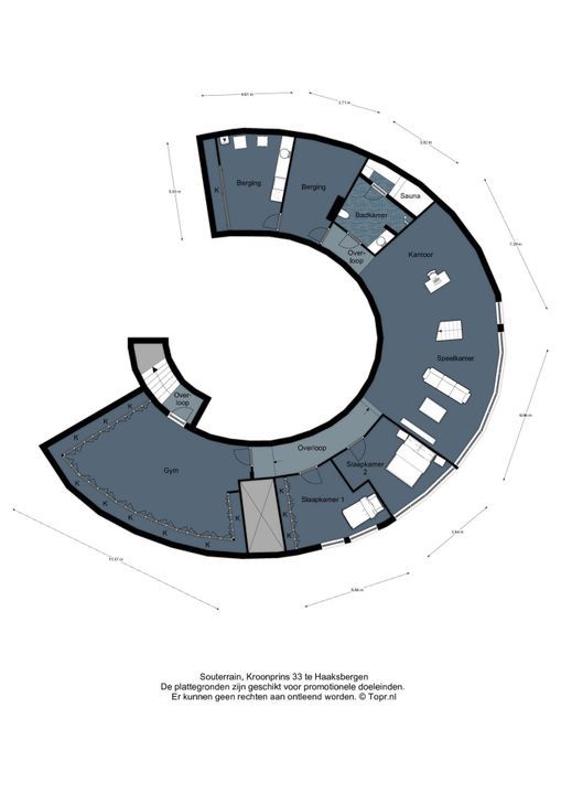 Kroonprins 33, Haaksbergen plattegrond-