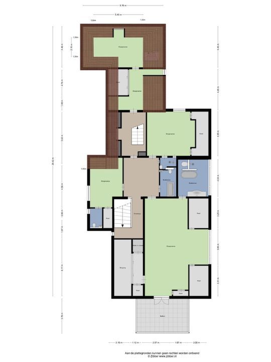 Loenenseweg 53, Beekbergen plattegrond-