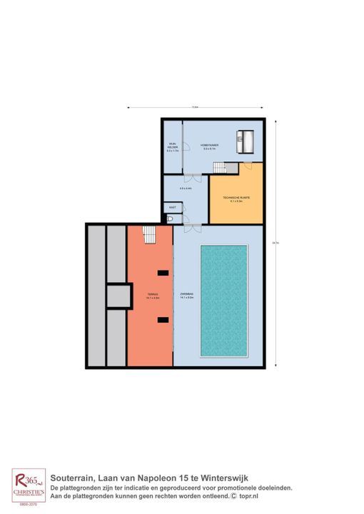 Laan van Napoleon 15, Winterswijk plattegrond-