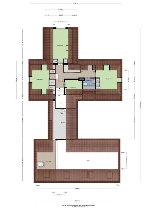 Zomervreugdweg 3, Vorden plattegrond-