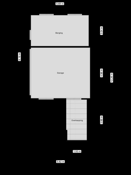 Beukerweg 50, Enschede plattegrond-