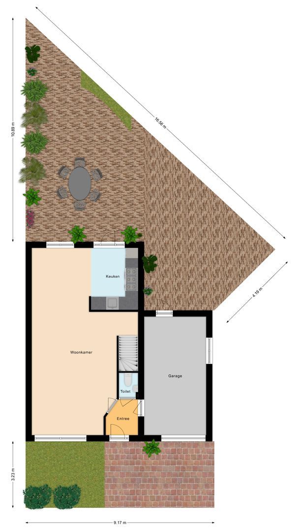 Zwaluwweg 101, Voorschoten plattegrond-2