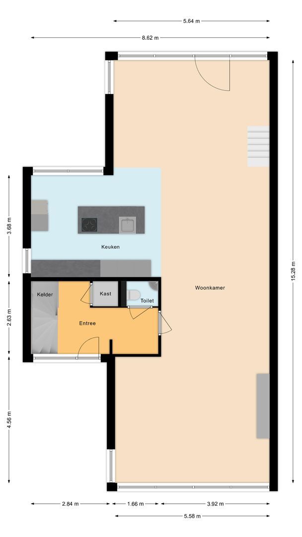 Hofvliet 109, Voorschoten plattegrond-0