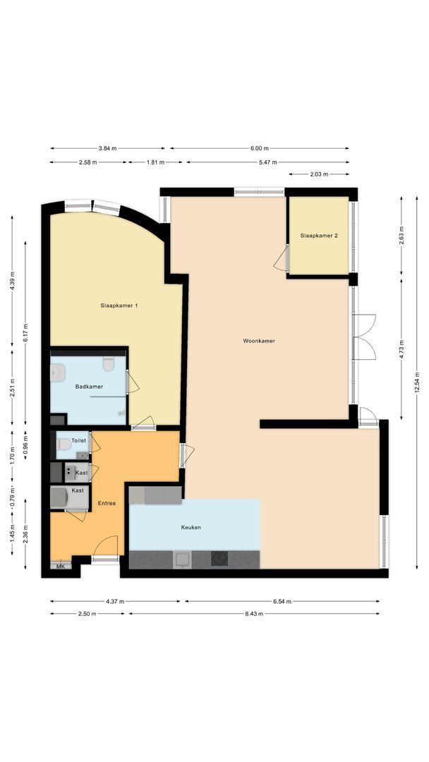 Grieglaan 11, Voorschoten plattegrond-0