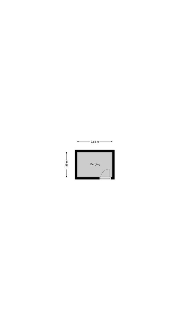 Professor Boerhaaveweg 21, Voorschoten plattegrond-1