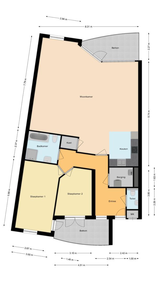 Professor Boerhaaveweg 21, Voorschoten plattegrond-0