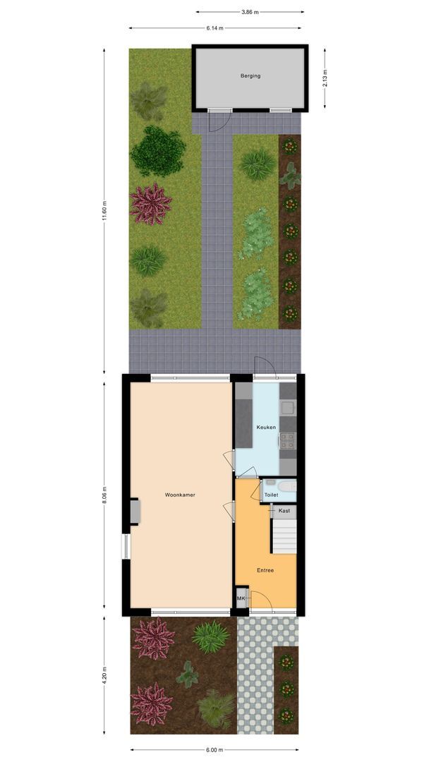 Baron Schimmelpenninck van der Oyelaan 30, Voorschoten plattegrond-2