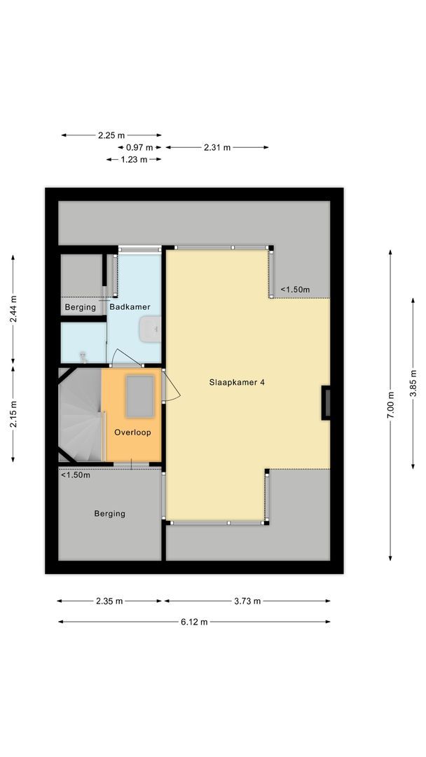 Franz Lisztlaan 11, Voorschoten plattegrond-3