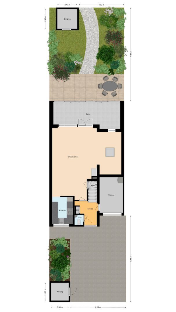 Benvenutolaan 3, Voorschoten plattegrond-3