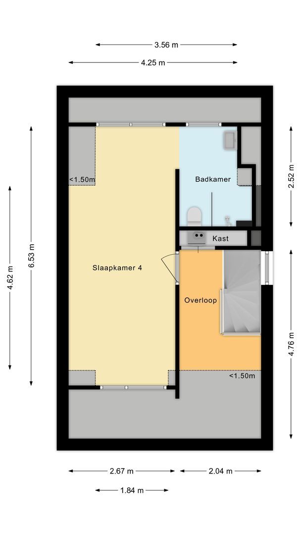 Benvenutolaan 3, Voorschoten plattegrond-0