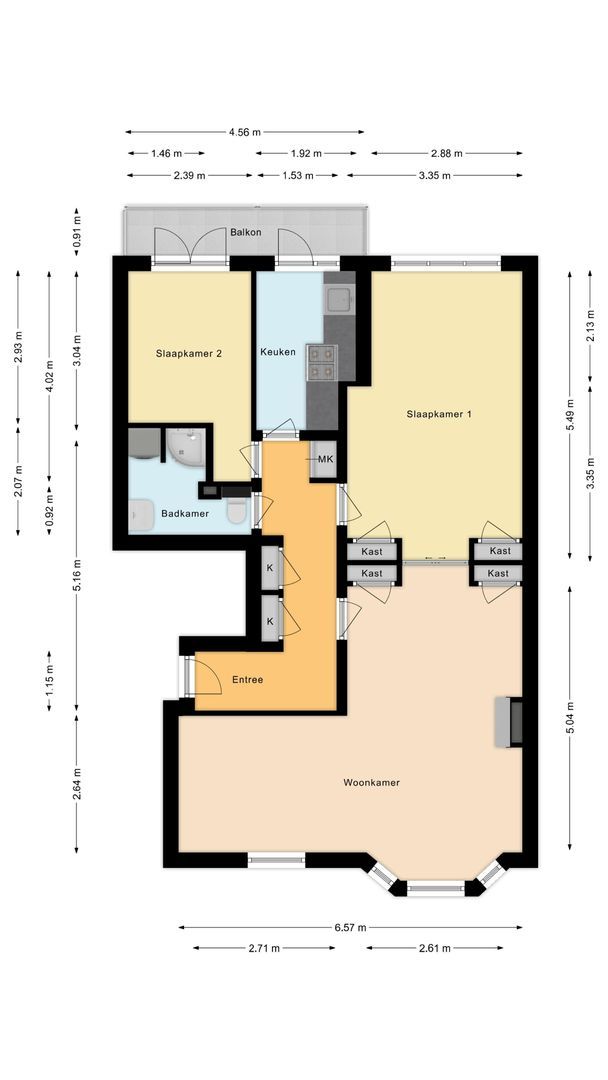 Van Lansbergestraat 14, Den Haag plattegrond-0