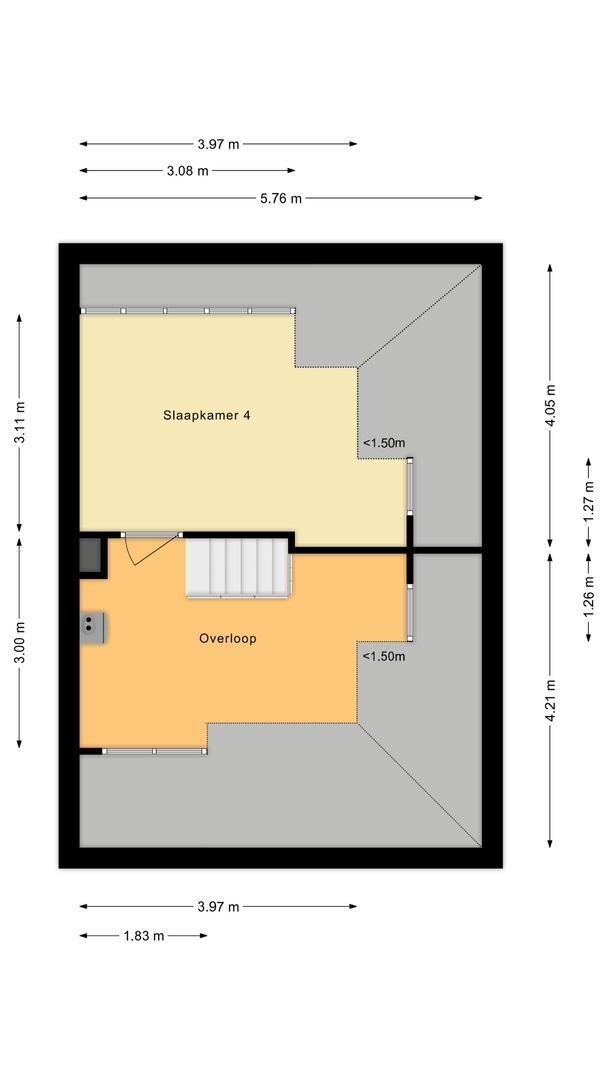 Leidseweg 188, Voorschoten plattegrond-3