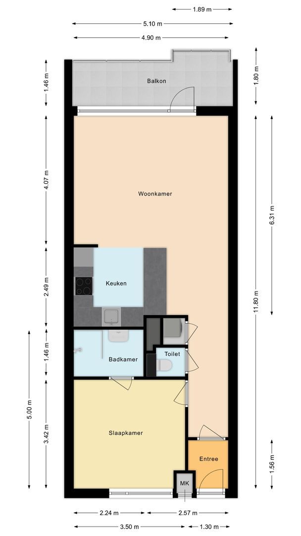 John F. Kennedyplantsoen 29, Voorschoten plattegrond-0