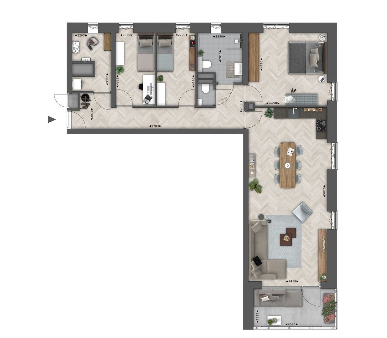 Doerak  (117 m²) 34, Alphen Aan Den Rijn foto-3 blur