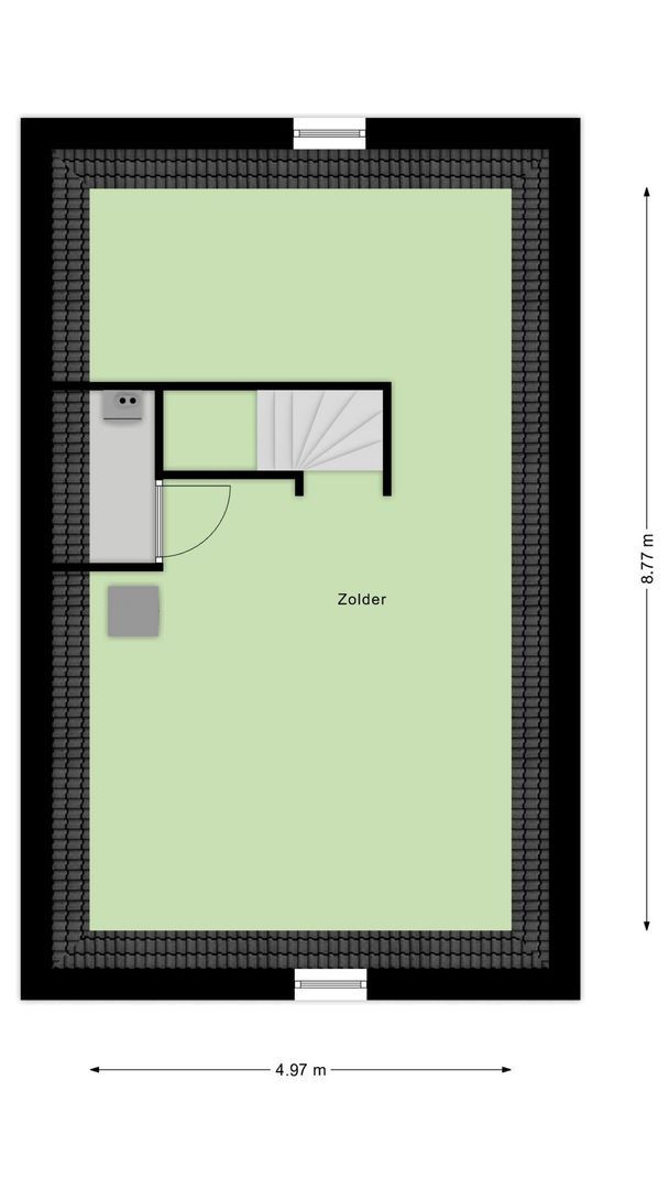 Vrijstaande woning 5, Hazerswoude-Dorp plattegrond-2