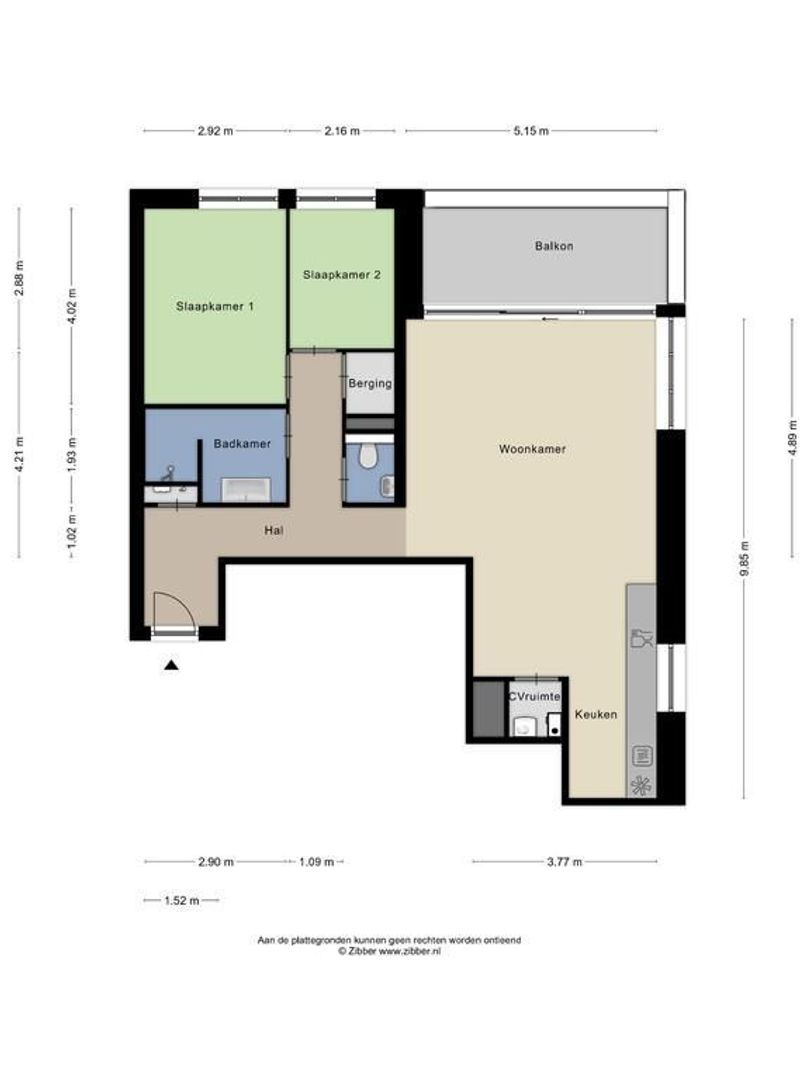 Abel Tasmanstraat 19, Alphen Aan Den Rijn plattegrond-18