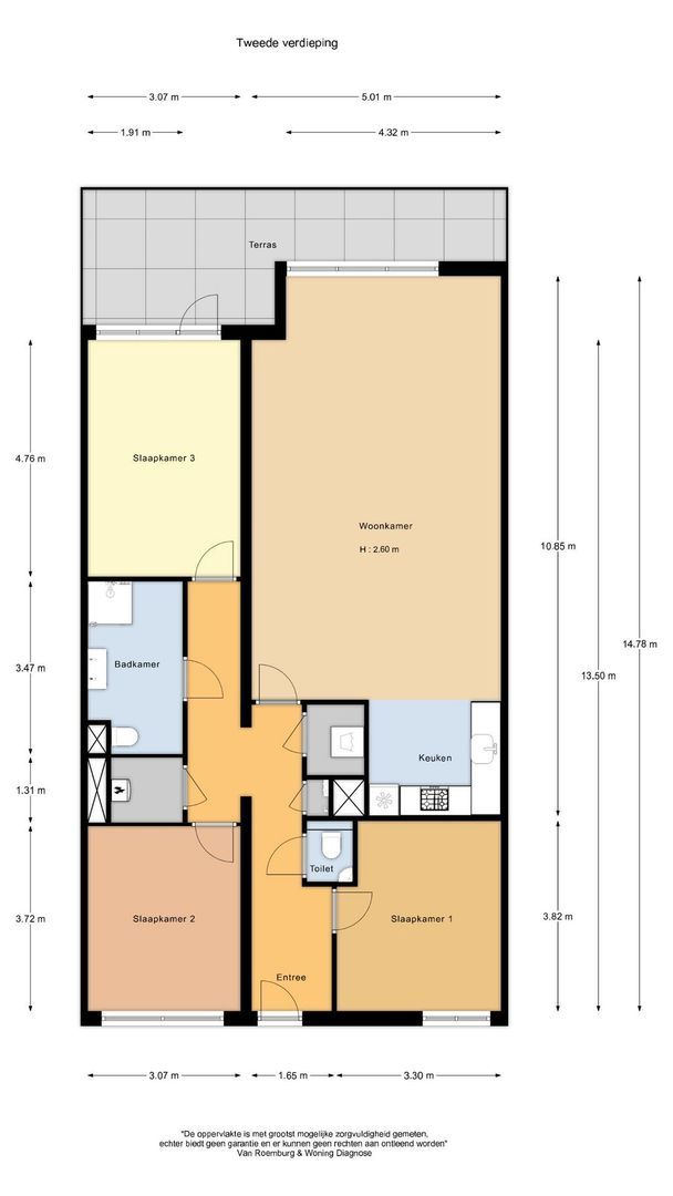 Dotterbloem 59, Alphen Aan Den Rijn plattegrond-22