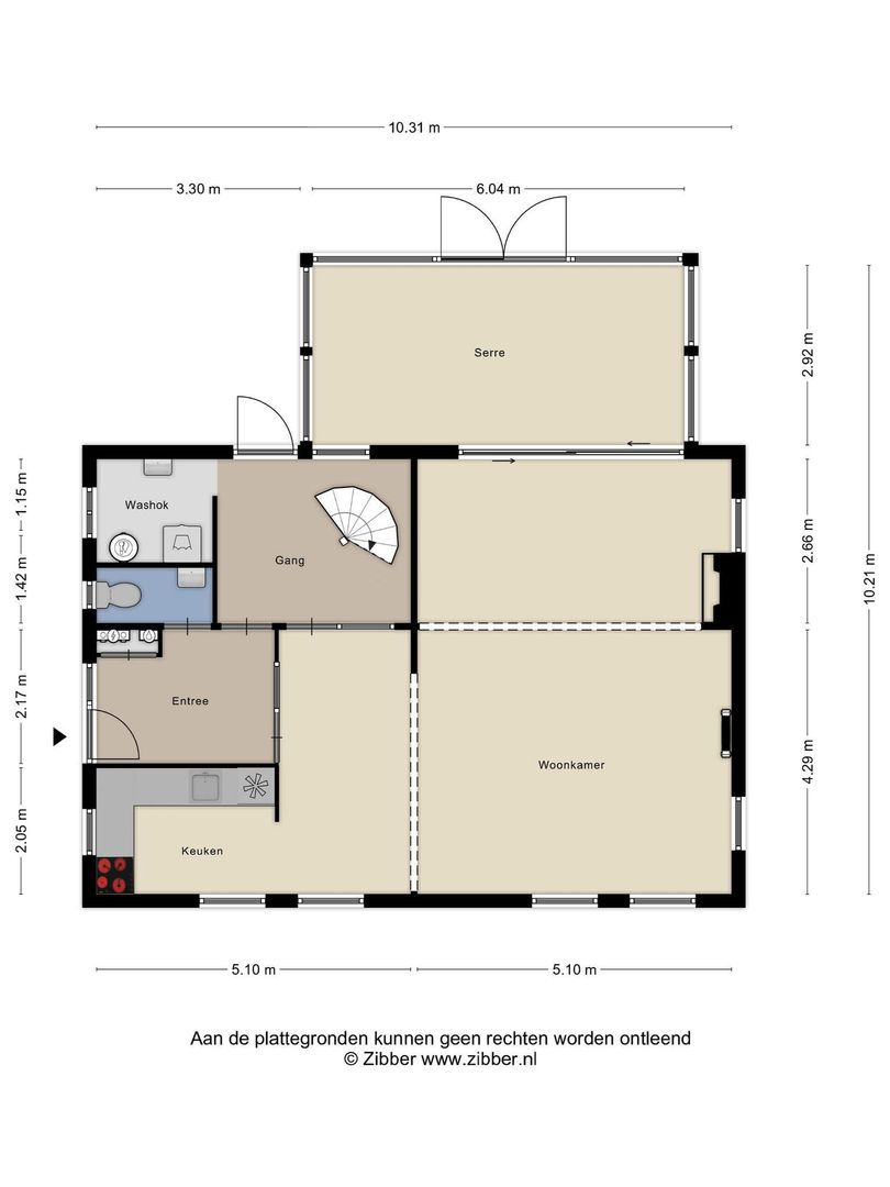 Zuideinde 267, Nieuwkoop plattegrond-40