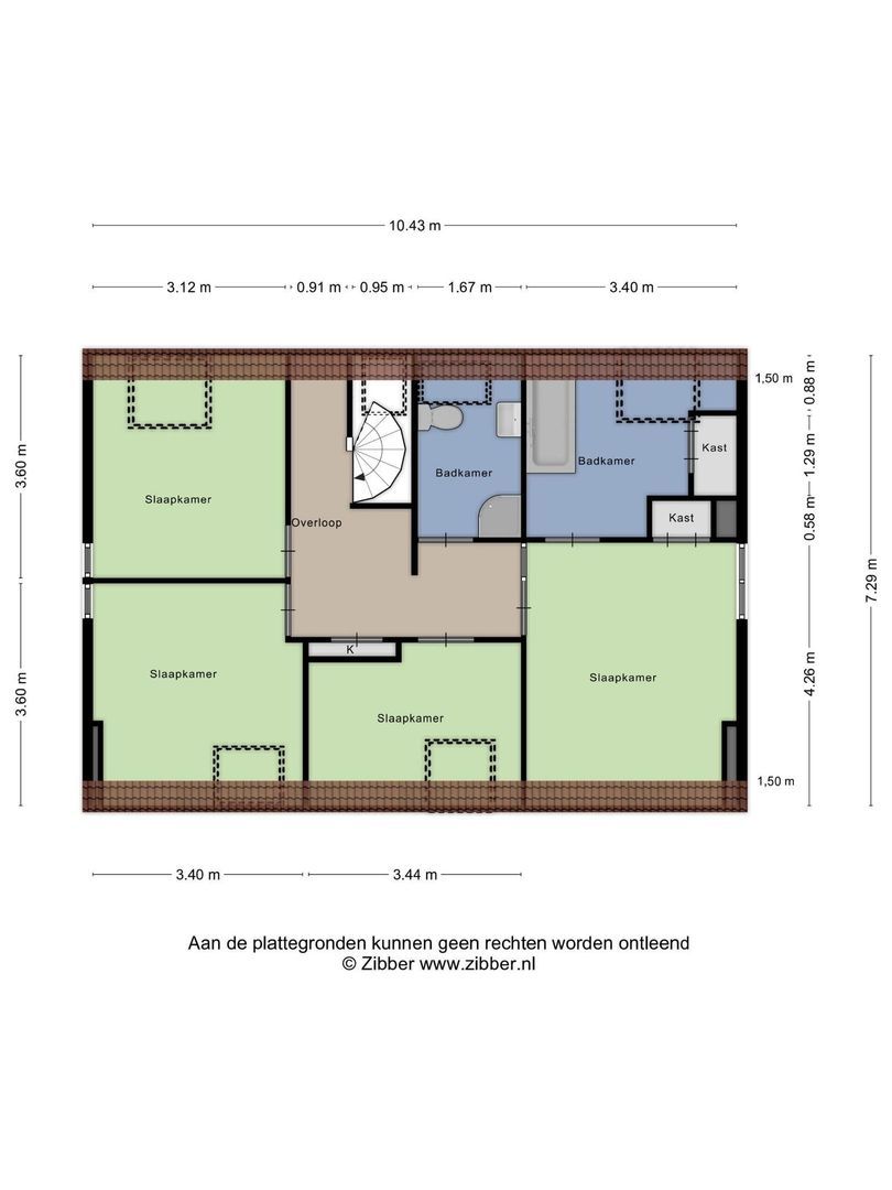 Zuideinde 267, Nieuwkoop plattegrond-40