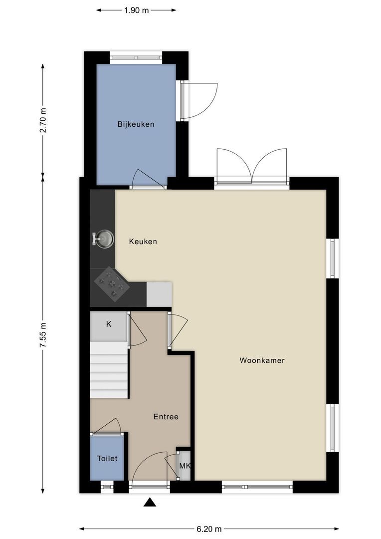 Prinses Margrietstraat 8, Ter Aar plattegrond-22